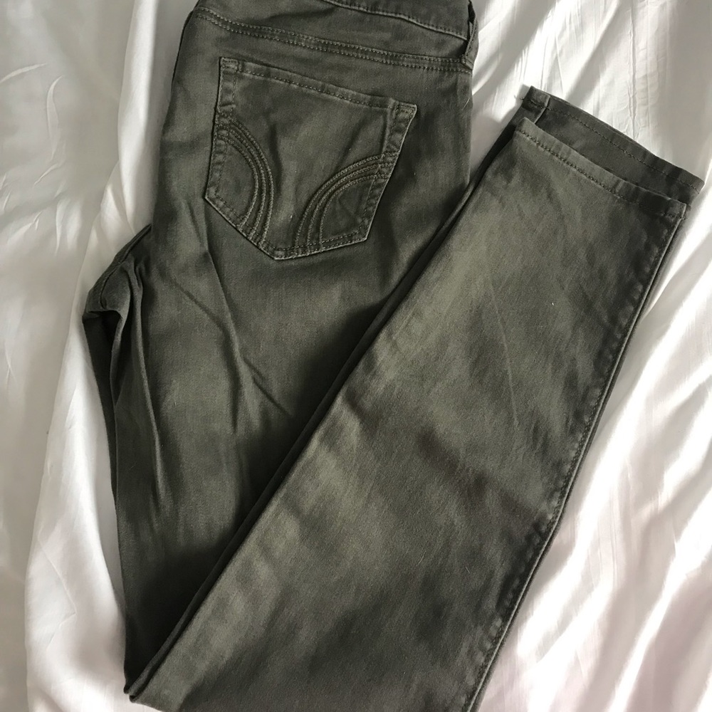 Skinny low-rise jeans